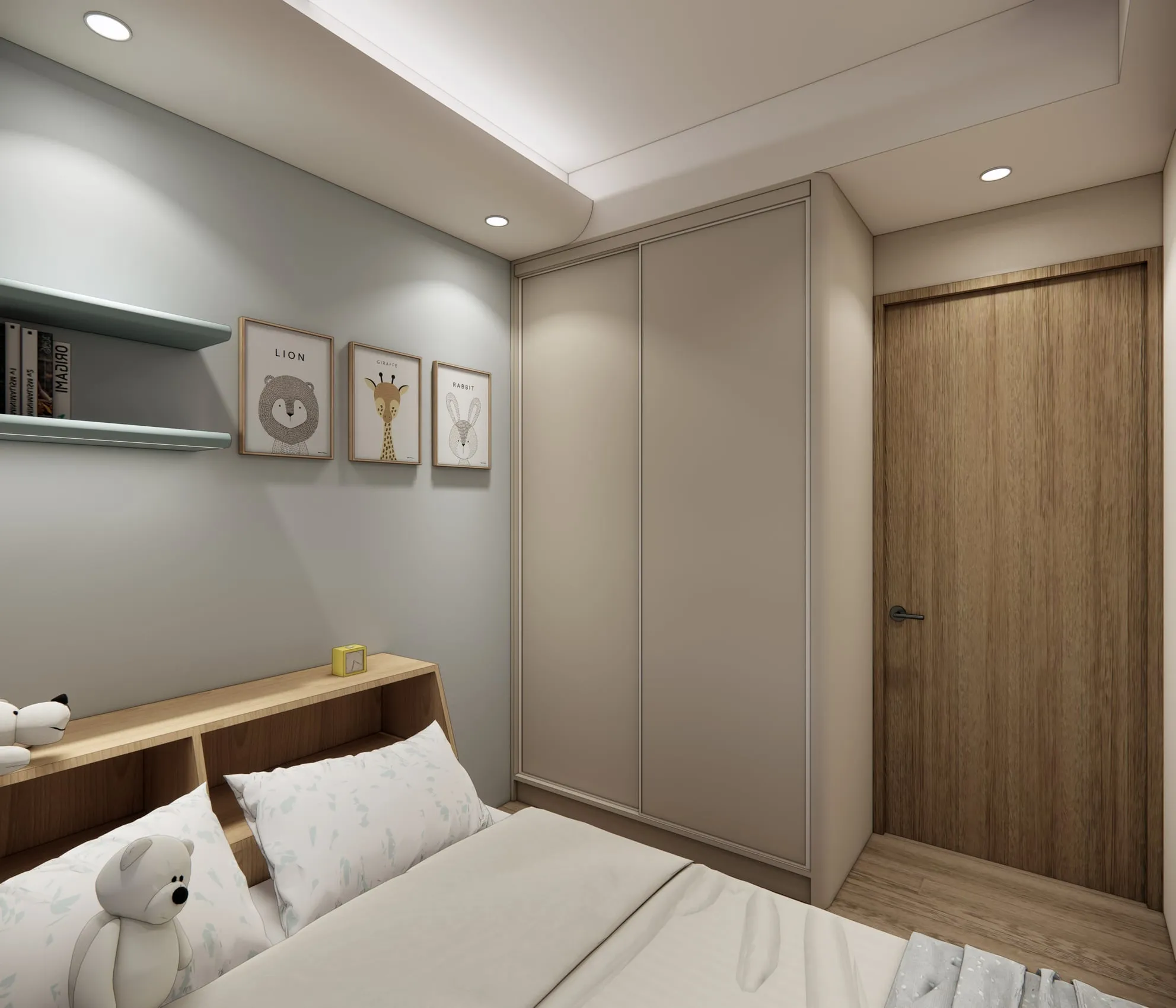 Arc 北投住宅——次臥 2（Bedroom）