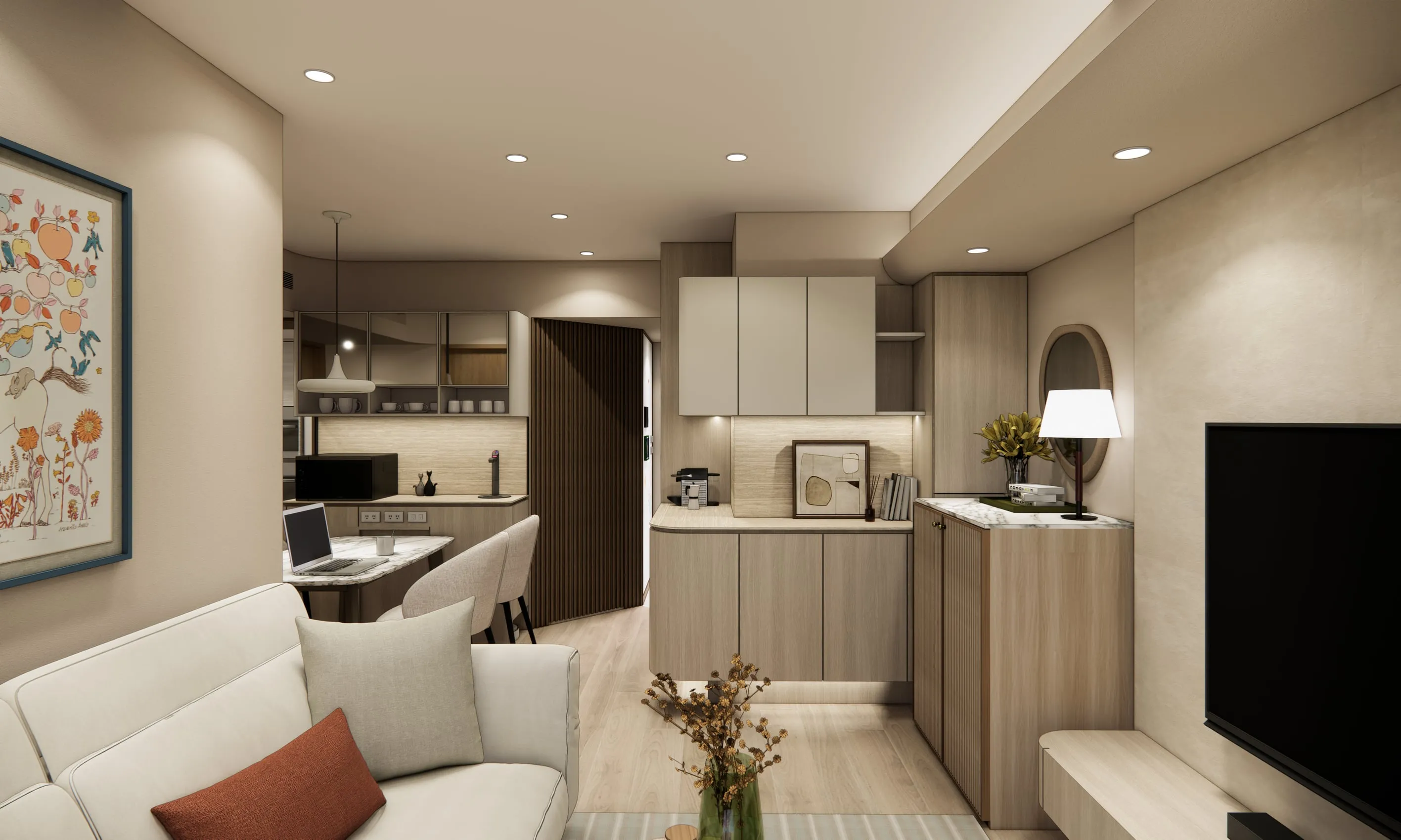 Arc 北投住宅——客廳 4（Living Room）